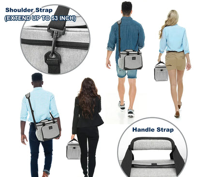 Sac Isotherme 13L Glacière Déjeuner Portable