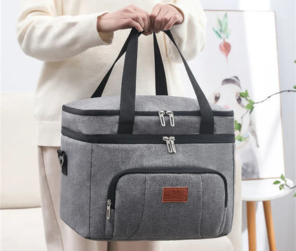 Sac Isotherme Double Compartiment Grande Capacité