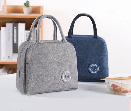 Sac Isotherme Rose Tissu Oxford