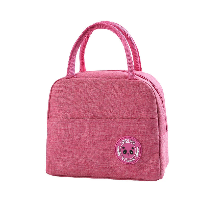 Sac Isotherme portable rose pour enfants