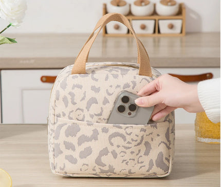 Sac Isotherme Compact Imprimé Jaune