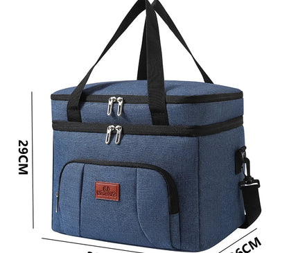 Sac Isotherme Polyvalent Double Compartiment