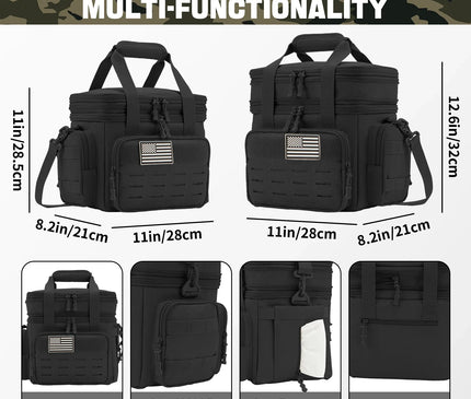 Sac Isotherme Tactique Extensible 18L