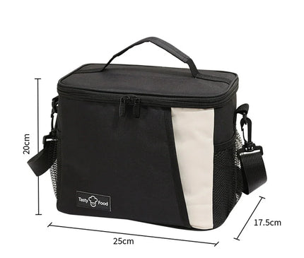 Sac Isotherme Portable Déjeuner Oxford