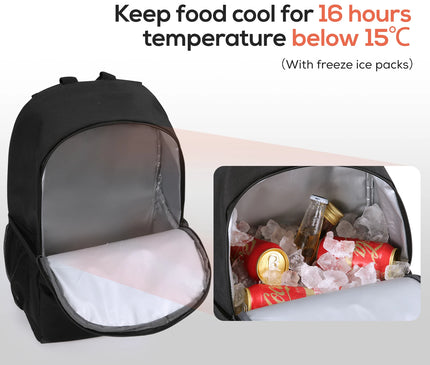 Sac Isotherme Repas Randonnée 25L Étanche