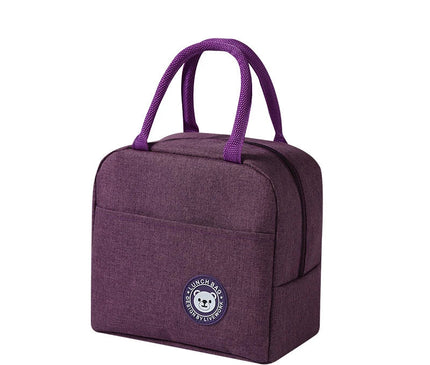 Sac Isotherme Violet Repas Portable