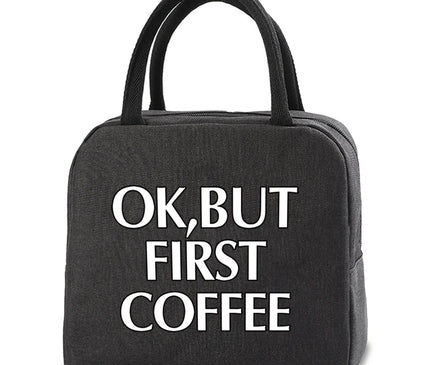 Sac Isotherme Toile Imprimé Message