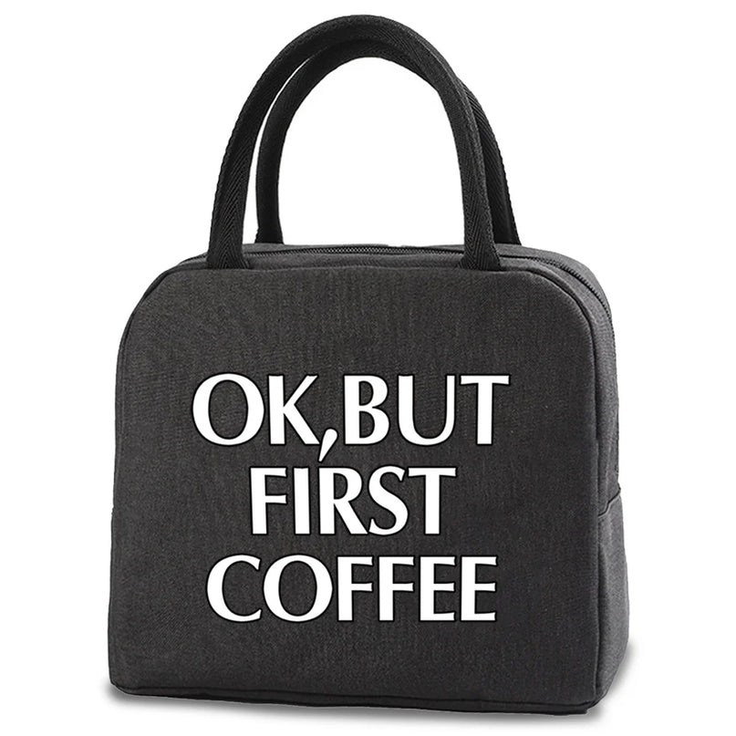 Sac Isotherme Toile Imprimé Message