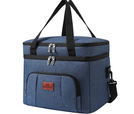 Sac Isotherme Bi-compartiment Épaule Main