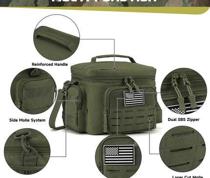 Sac Isotherme Glacière Souple Tactique