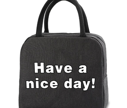 Sac Isotherme Réutilisable Imprimé Élégant