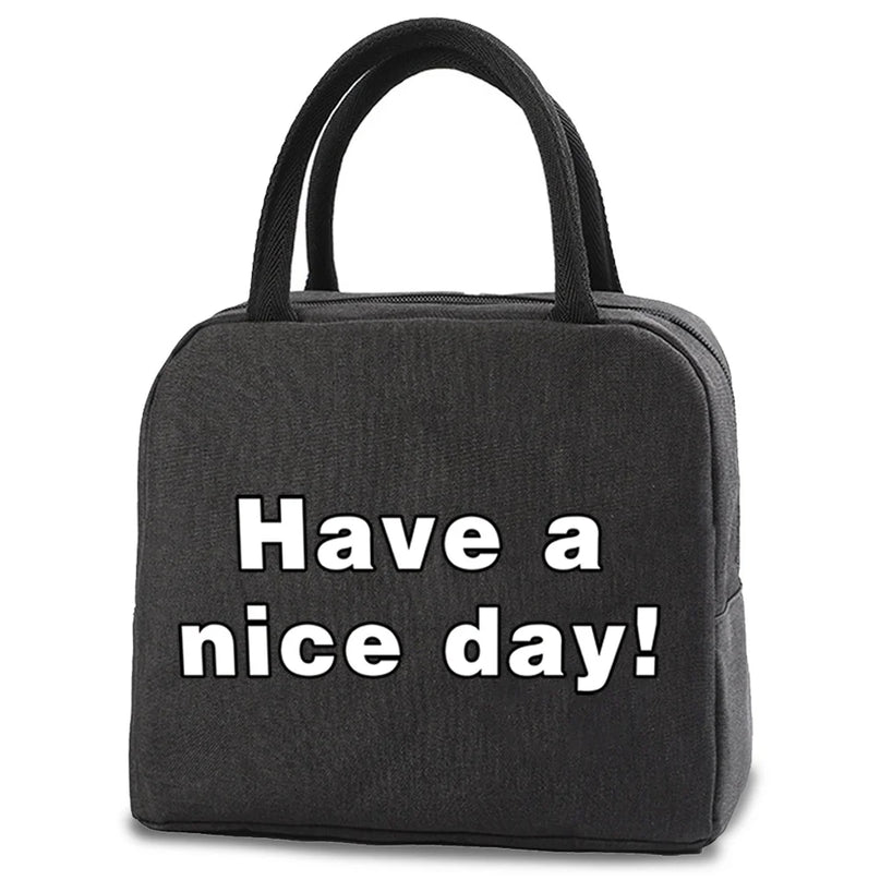 Sac Isotherme Réutilisable Imprimé Élégant