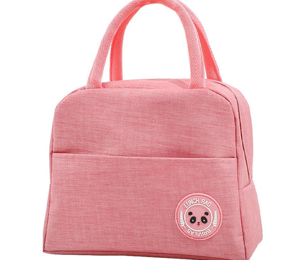 Sac Isotherme portable rose pour enfants