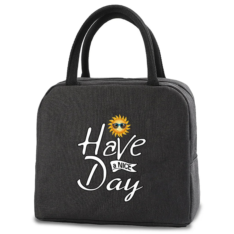 Sac Isotherme Toile Imprimée Quotidien