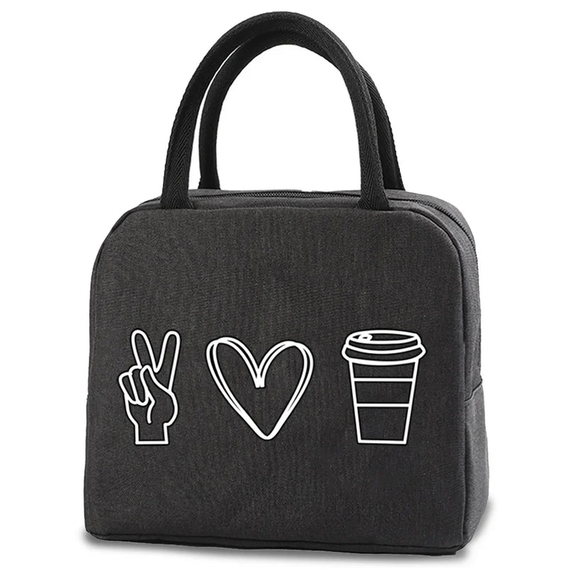 Sac Isotherme Cabas Déjeuner Design