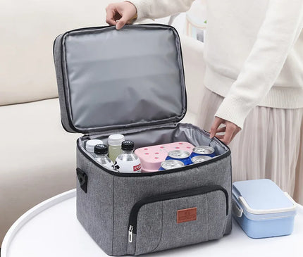 Sac Isotherme Double Compartiment Portable