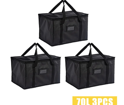 Lot de 3 Sacs Isothermes Refroidissants 70L