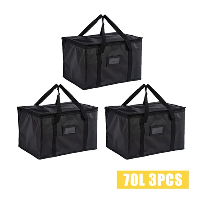 Lot de 3 Sacs Isothermes Refroidissants 70L
