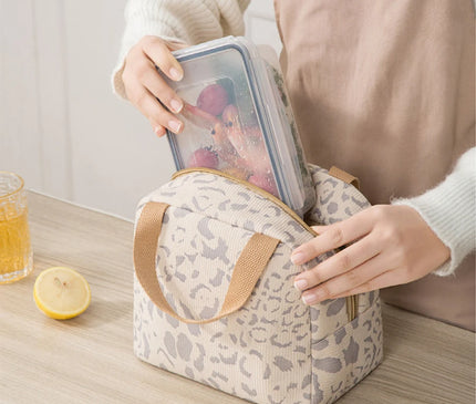 Sac Isotherme Compact Imprimé Jaune