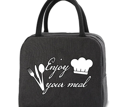 Sac Isotherme Toile Déjeuner Transportable