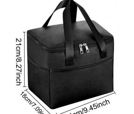 Sac Isotherme Toile Imprimée Initiale Dorée