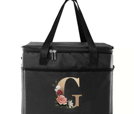 Sac Isotherme Tissu Motif Tendance Zippé