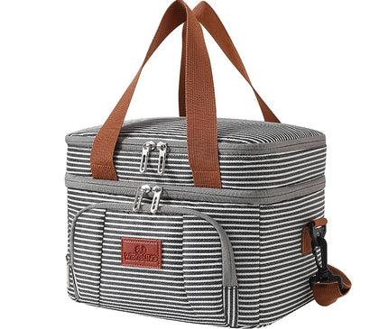 Sac Isotherme Polyester Rayé Utile