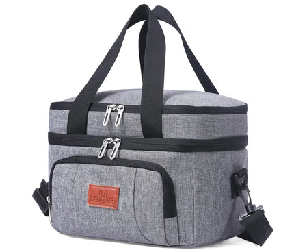 Sac Isotherme Portable Deux Niveaux Repas