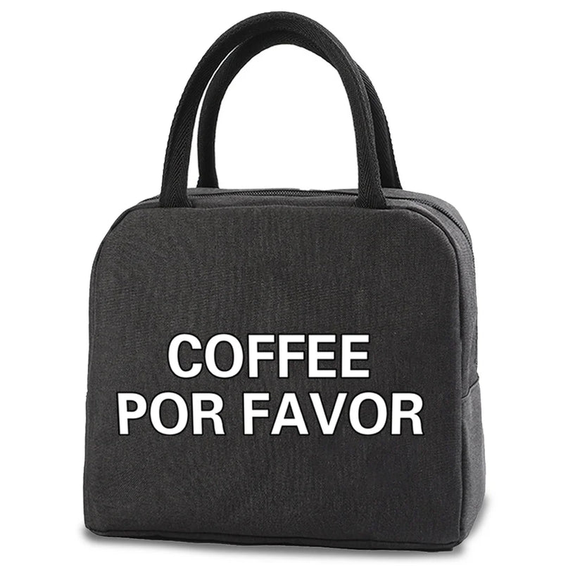 Sac Isotherme Toile Déjeuner Isolé