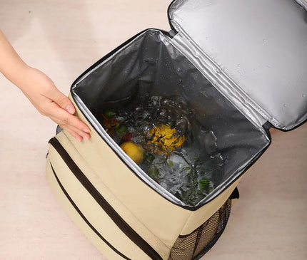 Sac Isotherme Dorsal Polyester Grande Capacité