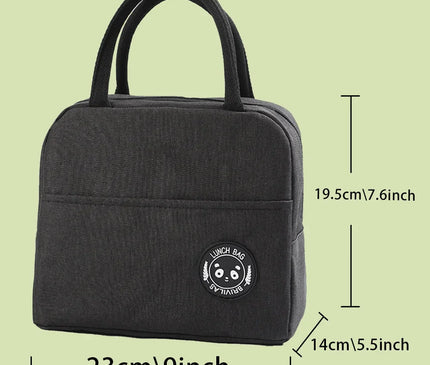 Sac Isotherme Toile Portable Déjeuner