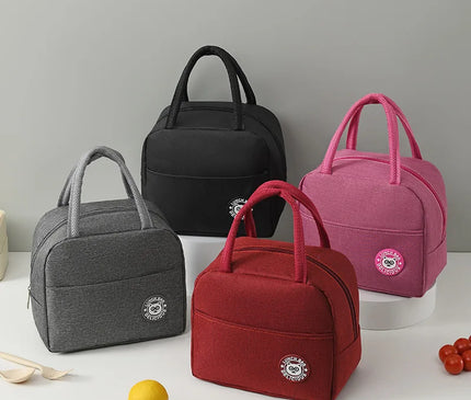 Sac Isotherme Rose pour Déjeuner